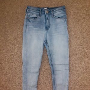 mudd high rise ankle jegging